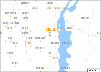 map of Oglo