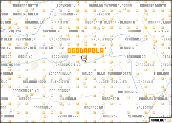 map of Ogodapola