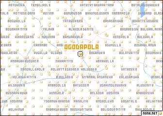 map of Ogodapola