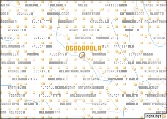 map of Ogodapola