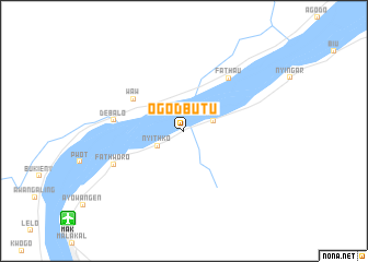 map of Ogod Butu