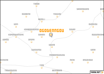 map of Ogodenngou
