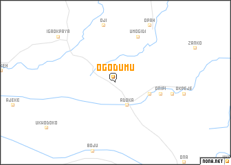 map of Ogodumu