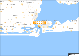 map of Ogogoro