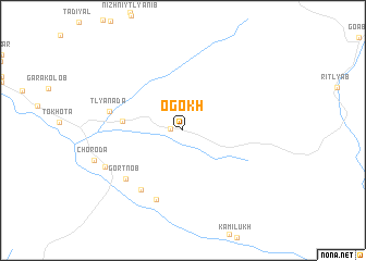 map of Ogokh