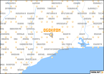 map of Ogokrom