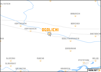 map of Ogolichi