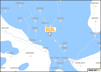 map of Ogol