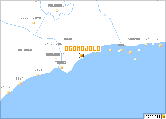 map of Ogomojolo