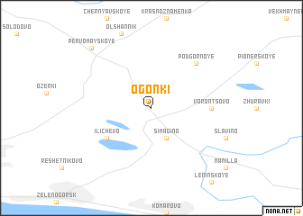 map of Ogon\