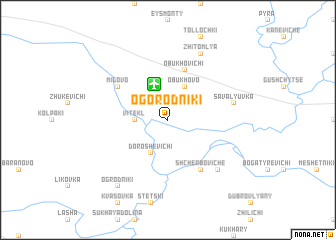 map of Ogorodniki