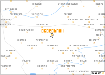 map of Ogorodniki