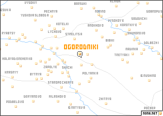 map of Ogorodniki