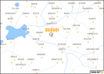 map of Ogosoi