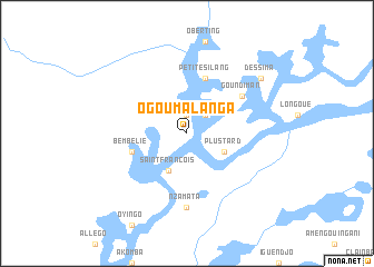 map of Ogoumalanga