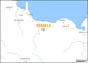 map of Ogowele