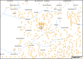 map of Ogo