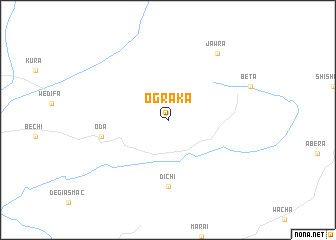 map of Ograka