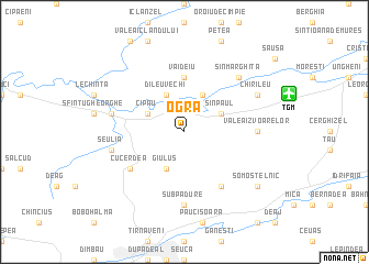 map of Ogra