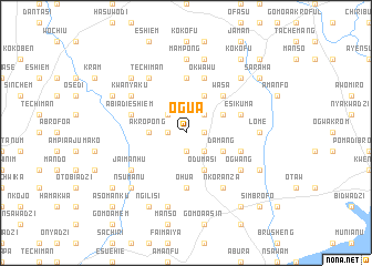 map of Ogua