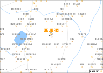 map of Ogubari