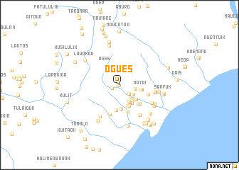 map of Ogues