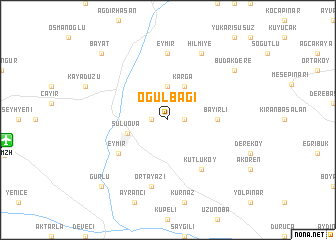 map of Oğulbağı