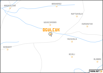 map of Oğulcuk