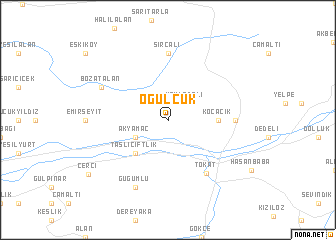 map of Oğulcuk