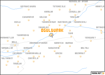 map of Oğuldurak