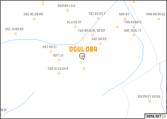 map of Oğuloba