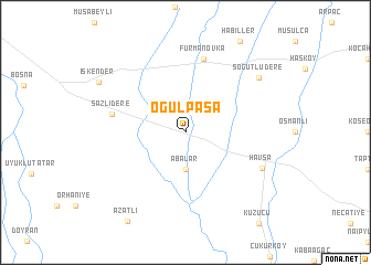 map of Oğulpaşa