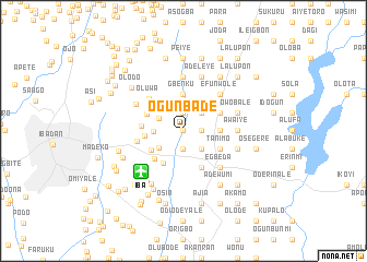 map of Ogunbade