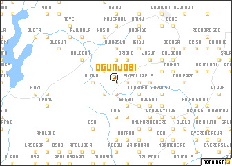 map of Ogunjobi