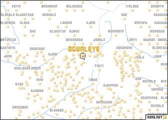 map of Ogunleye