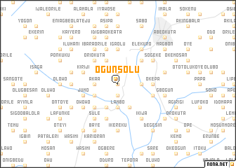 map of Ogunsolu