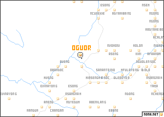 map of Oguor