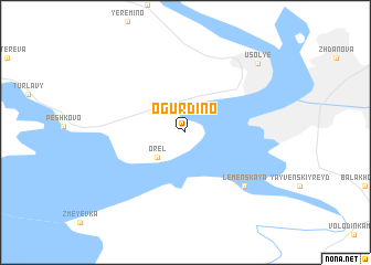 map of Ogurdino