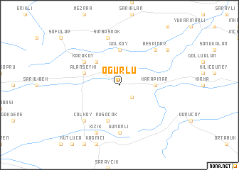 map of Öğürlü