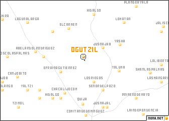 map of Ogutzil