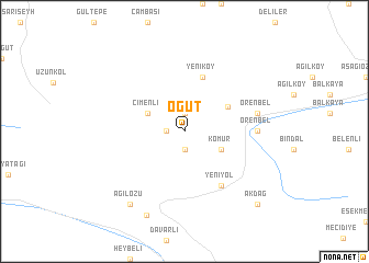 map of Öğüt