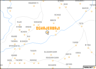 map of Ogwaje Abaji