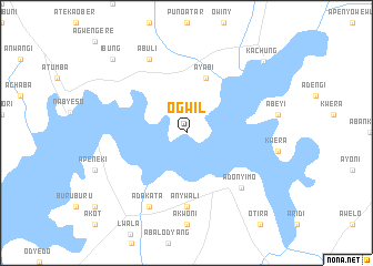 map of Ogwil