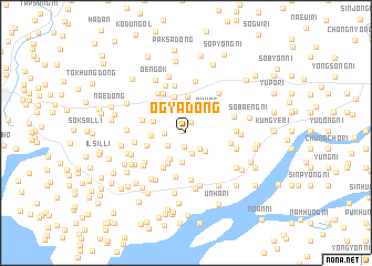 map of Ogya-dong