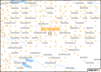 map of Ogya-dong