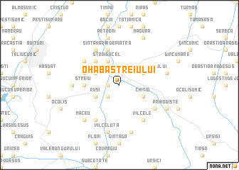 map of Ohaba-Streiului