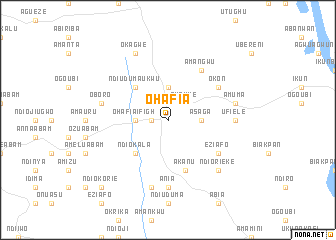 map of Ohafia