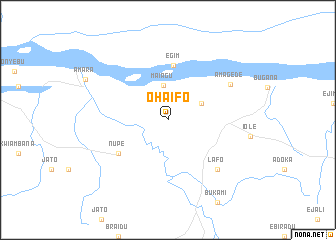 map of Ohaifo