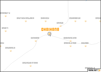 map of Ohaihana