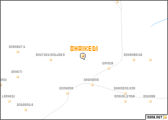 map of Ohaikedi